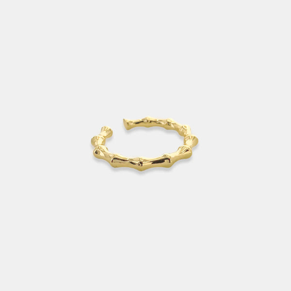 Gold Bamboo Ring