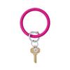 The Big O® Silicone Key Ring in I Scream Pink