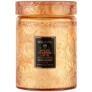 Voluspa Spiced Pumpkin Latte Candle 18oz