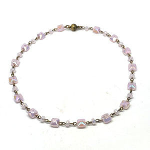 Callie Necklace in Pink
