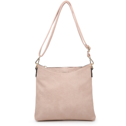 Emma Messenger Bag in Light Pink