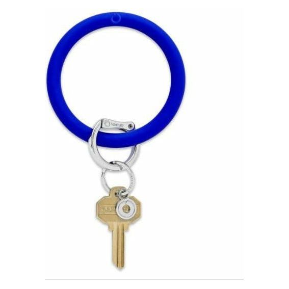 The Big O® Silicone Key Ring in Blue Me Away