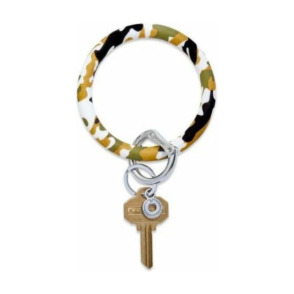 The Big O® Silicone Key Ring in Camo