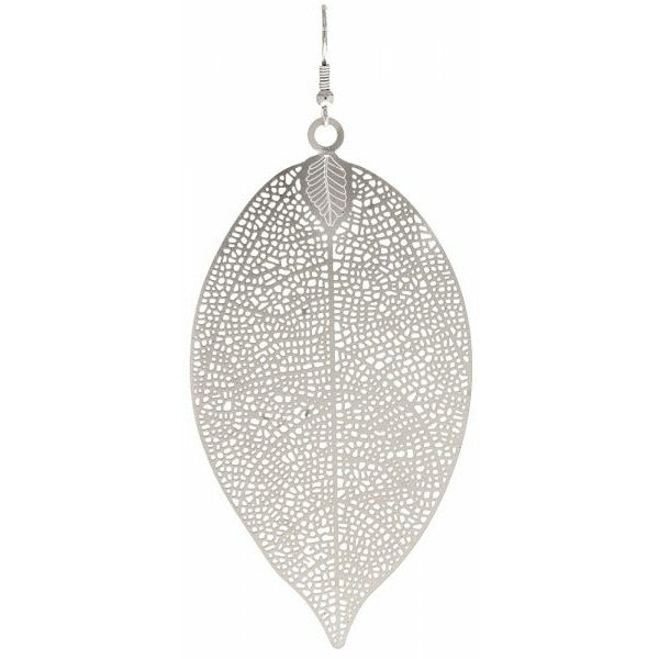 Large Leaf Earring