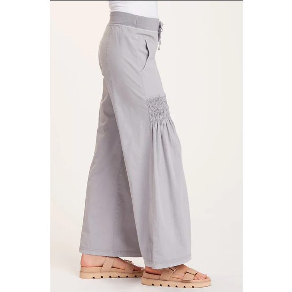 Sprightly Wide Leg Pants in Grey