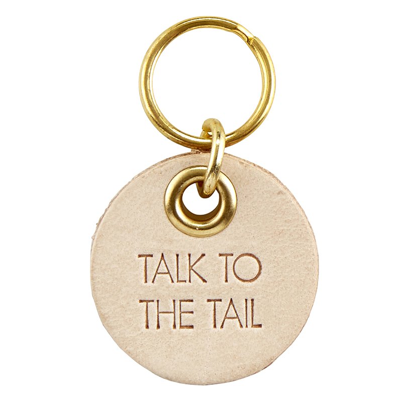 Leather Dog Tag: Tail
